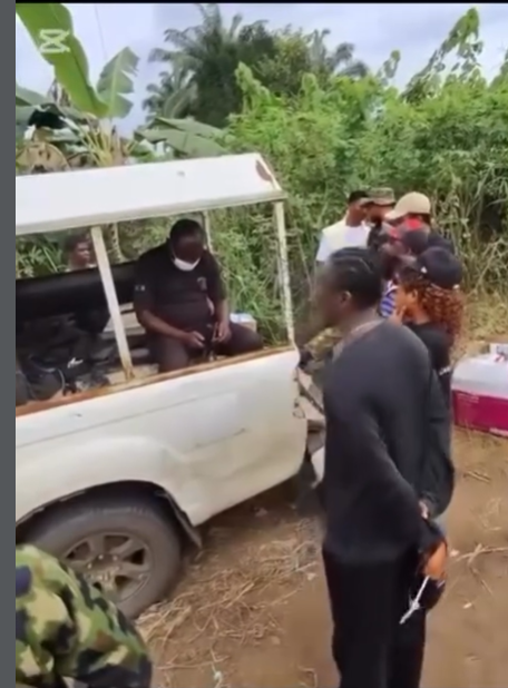 Update: Security operatives captured in viral video extorting young people in Obowo have been arrested